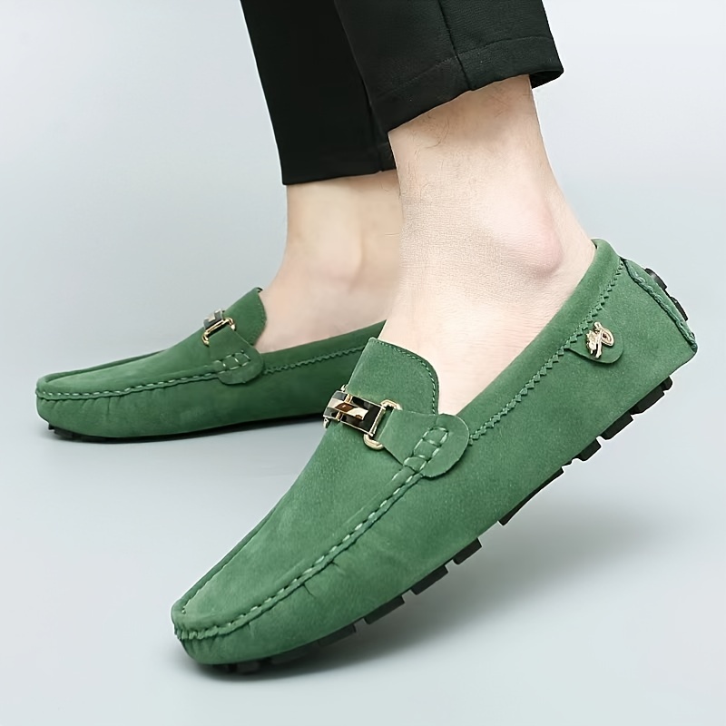 Chaussures mocassins avec décor métallique à enfiler – Image 2