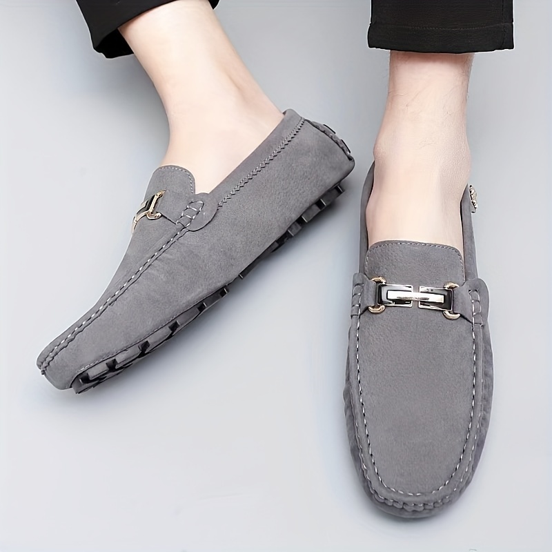 Chaussures mocassins avec décor métallique à enfiler – Image 18