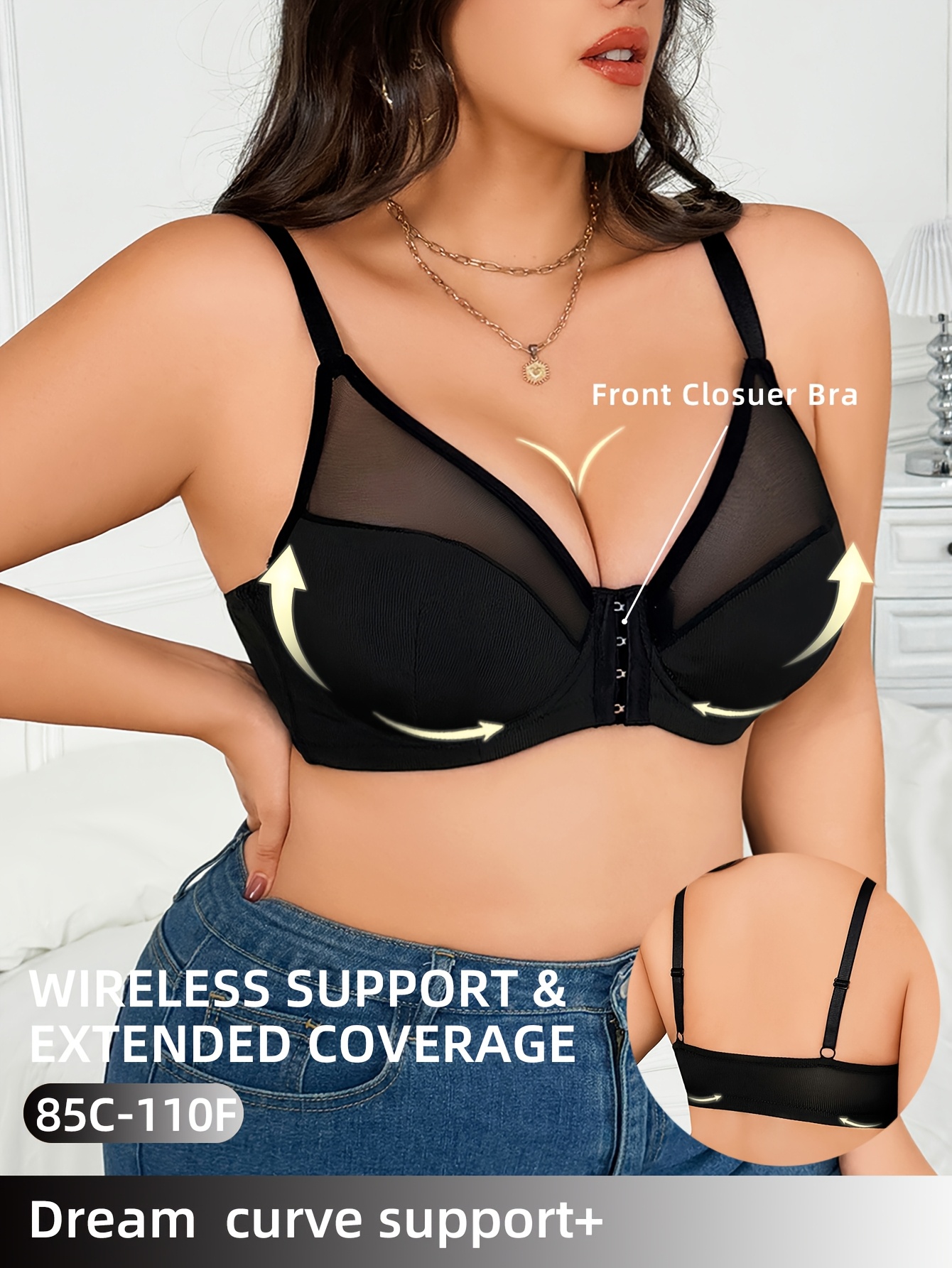 Soutien gorge avec armatures en maille – Image 4