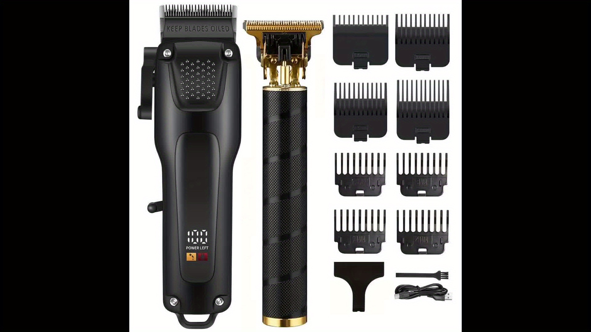 Kit tondeuse à cheveux & tondeuse à barbe sans fil – Image 9