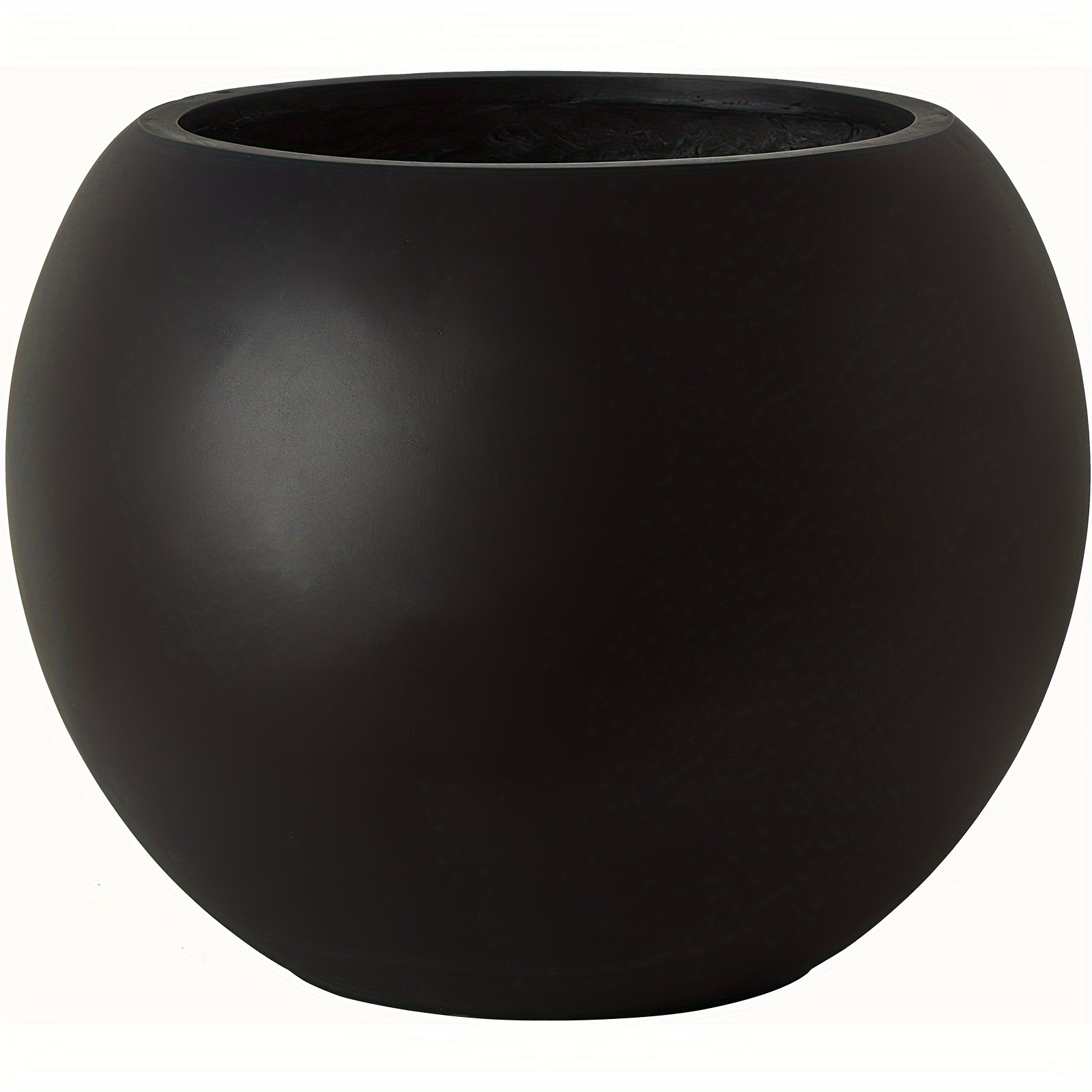Pot de fleurs en plastique noir H:23.11 cm x D:30.23 cm – Image 5