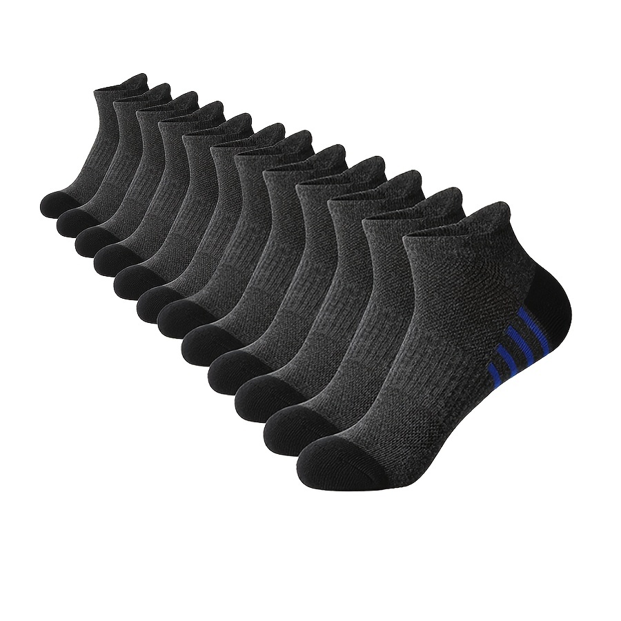 12 paires de chaussettes de sport rayées – Image 7