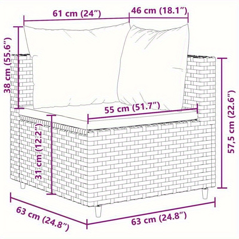 Ensemble de jardin de 6 pièces – Image 8