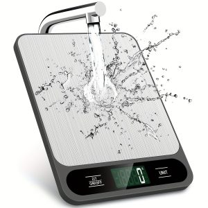 Balance de cuisine poids max 10kg en acier inoxydable