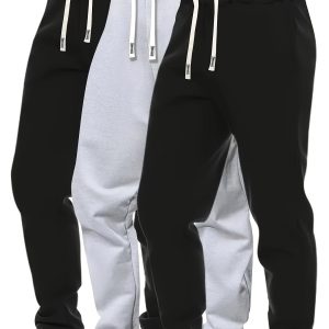 Jogging style sportif décontracté à élasticité moyenne