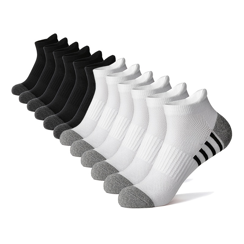 12 paires de chaussettes de sport rayées