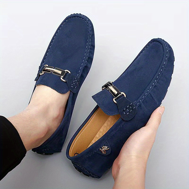 Chaussures mocassins avec décor métallique à enfiler – Image 19