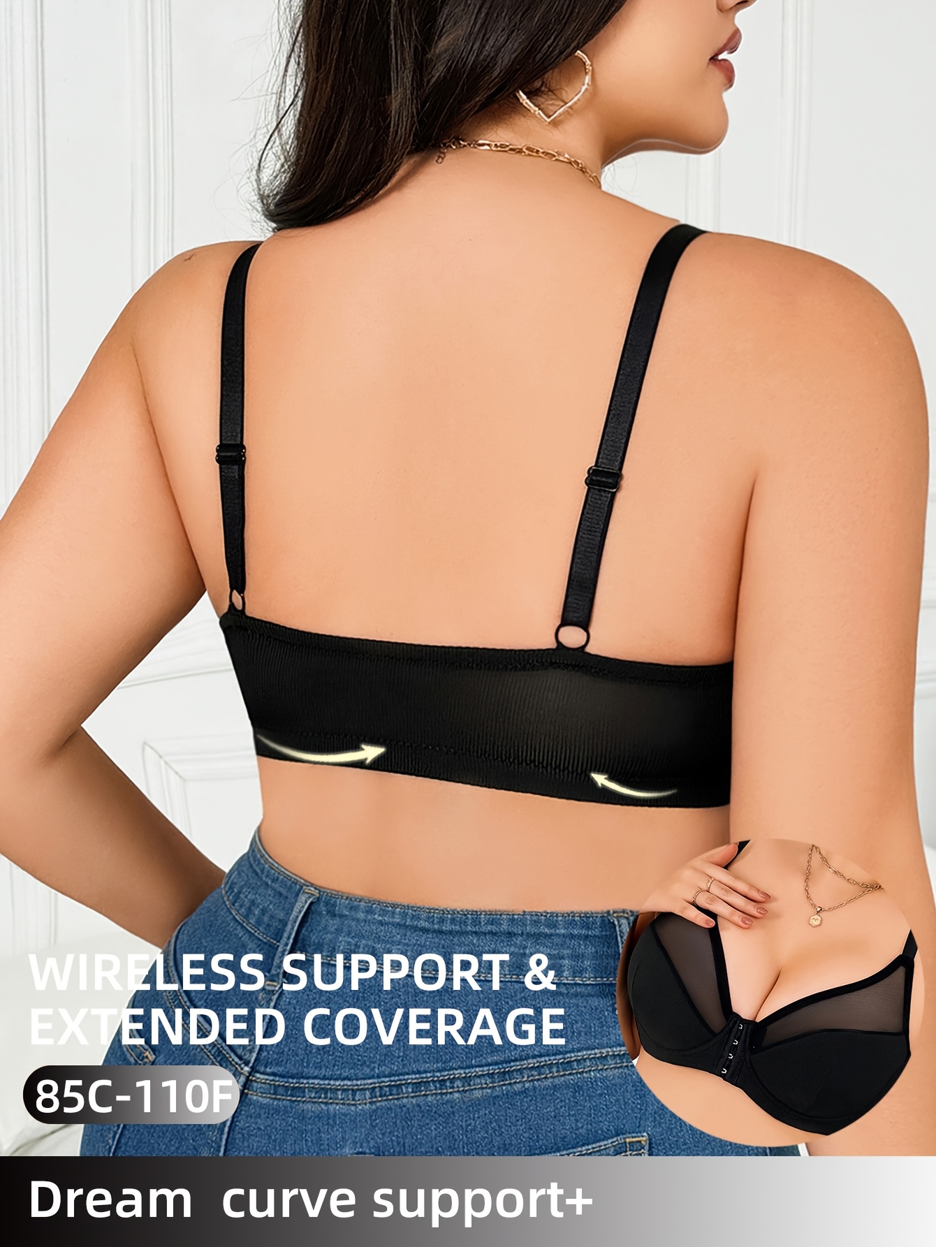 Soutien gorge avec armatures en maille – Image 3