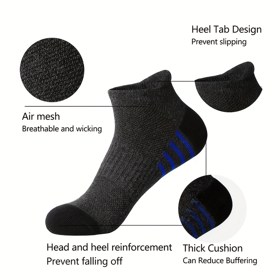12 paires de chaussettes de sport rayées – Image 4