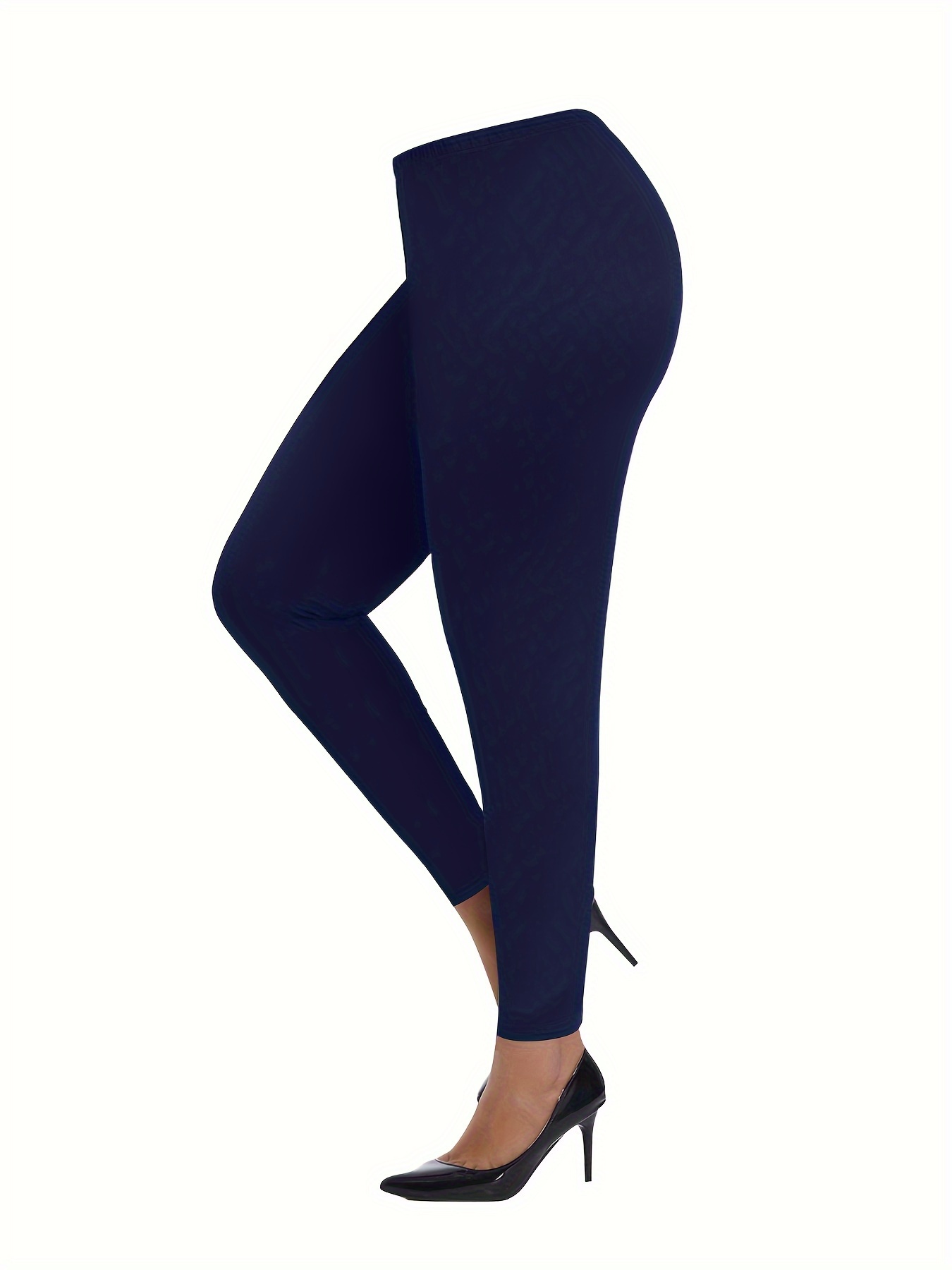 Ensemble legging & haut élégant à manches courtes à col V & imprimé floral 2 en 1 – Image 9