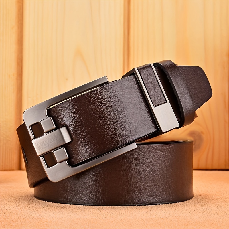 Ceinture vintage en similicuir avec boucle en alliage rétro – Image 7