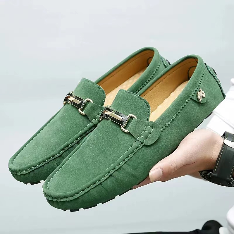 Chaussures mocassins avec décor métallique à enfiler – Image 13