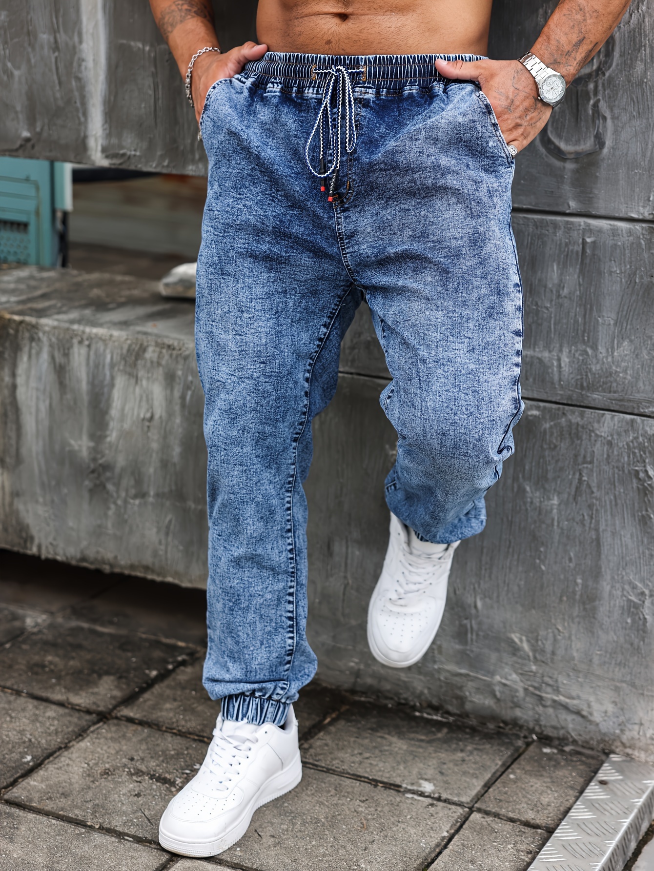 Jean extensible avec poches décontracté – Image 6