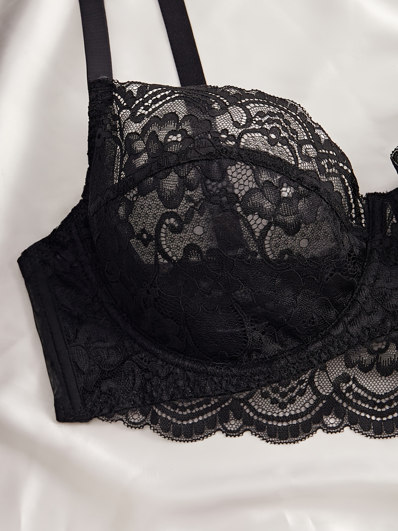 Soutien gorge sexy en dentelle avec armature & sans rembourrage – Image 8