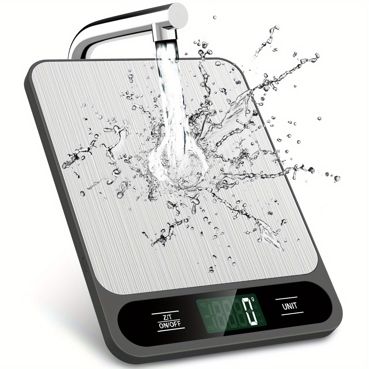 Balance de cuisine poids max 10kg en acier inoxydable – Image 5