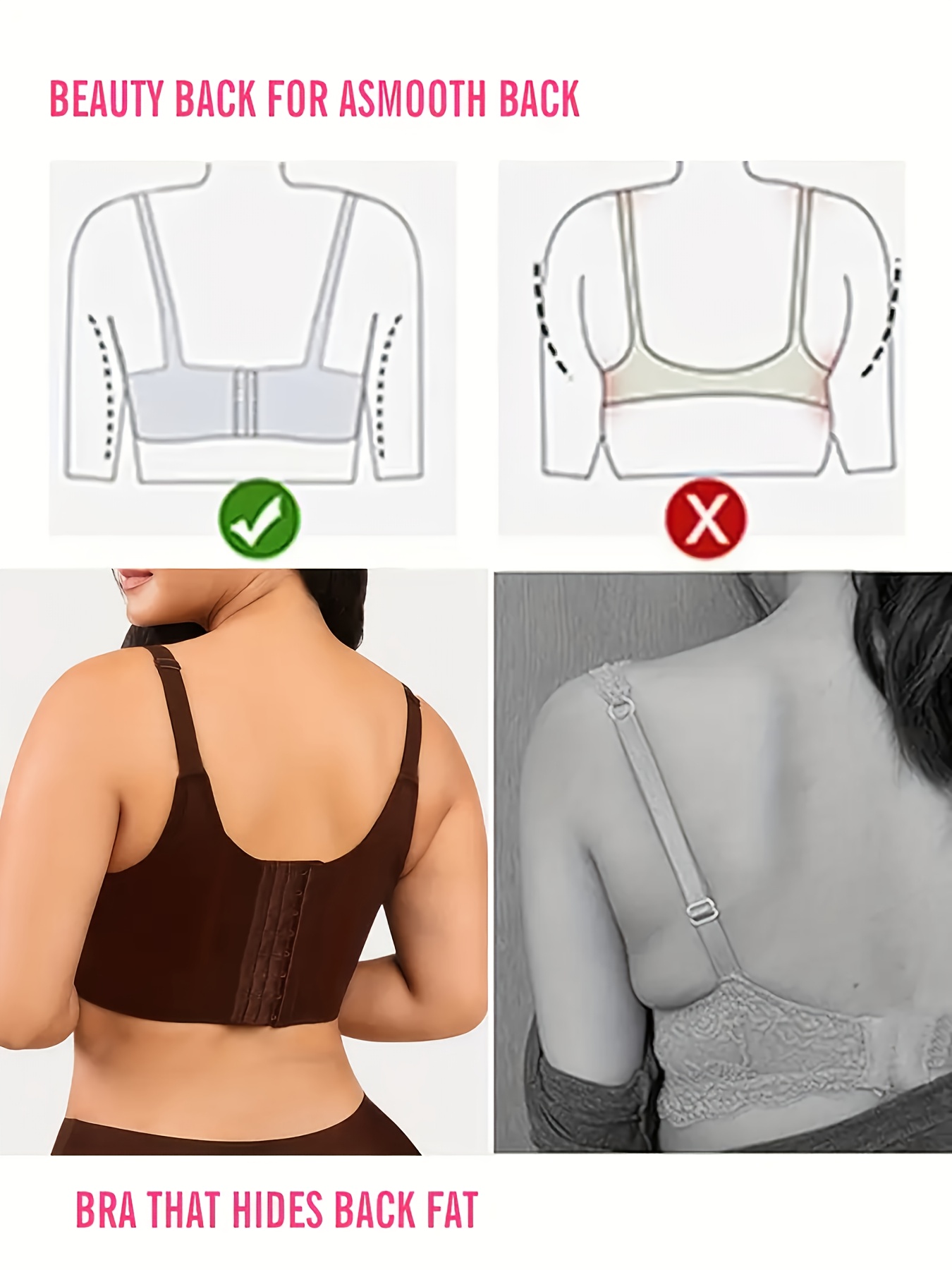 Soutiens gorge sans couture à armature confortables & respirants – Image 4