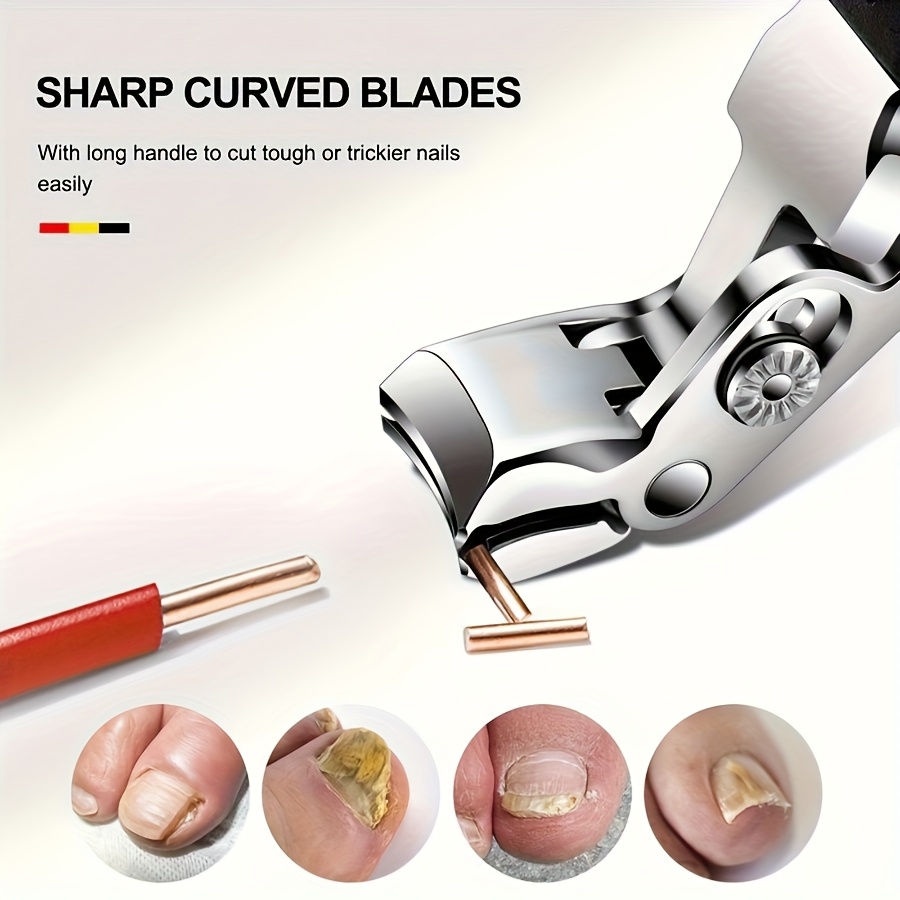 Ensemble 4 pièces coupe-ongles professionnel en acier inoxydable – Image 2