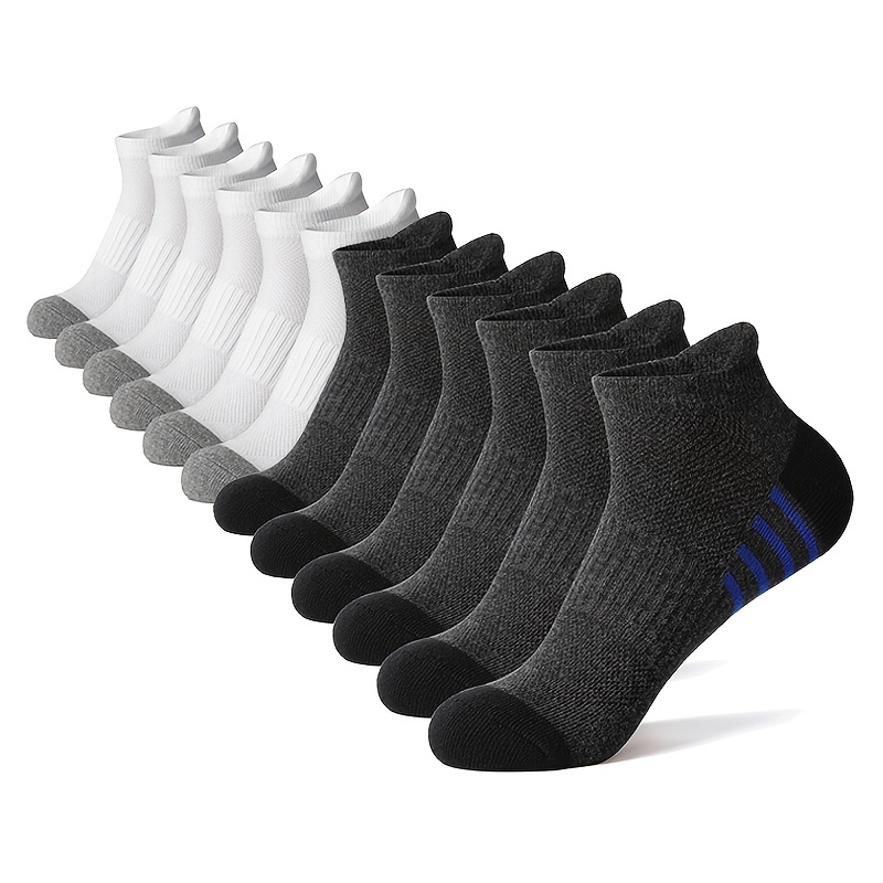 12 paires de chaussettes de sport rayées – Image 13