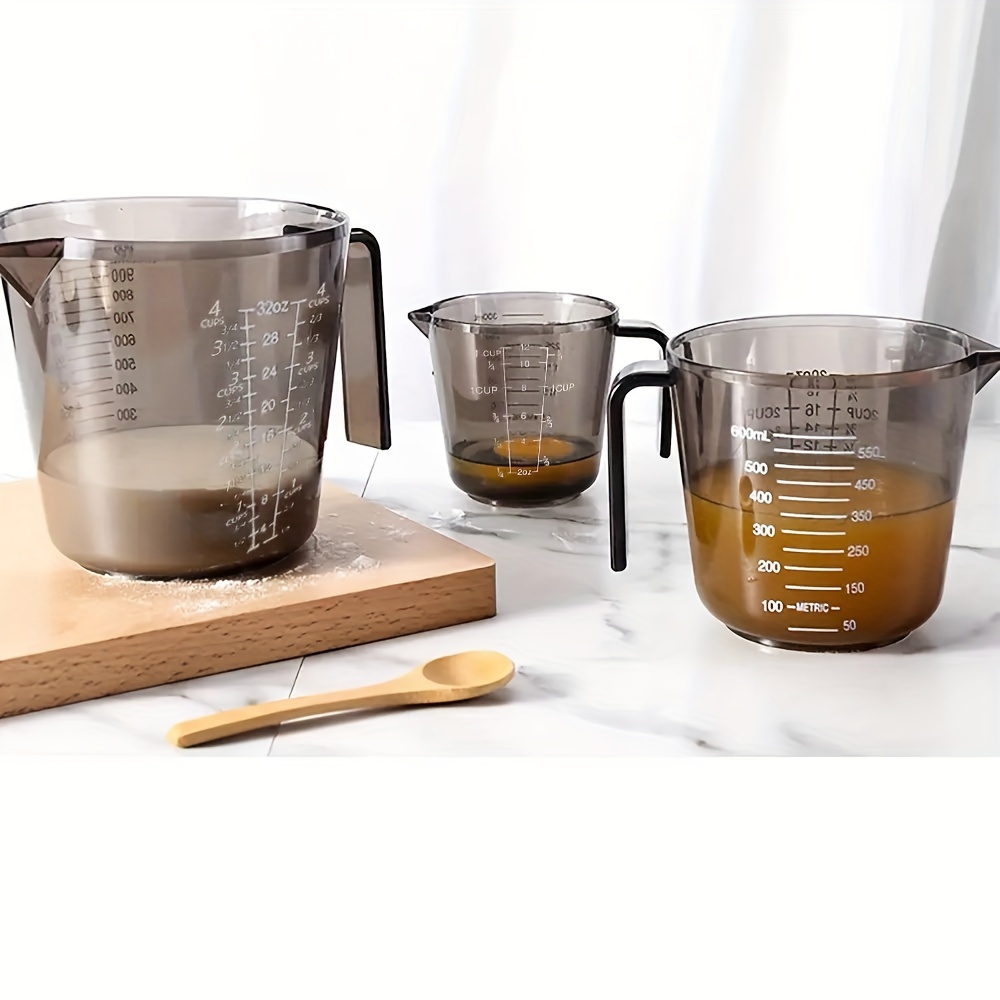 Ensemble de 3 tasses à mesurer en plastique sans BPA – Image 2