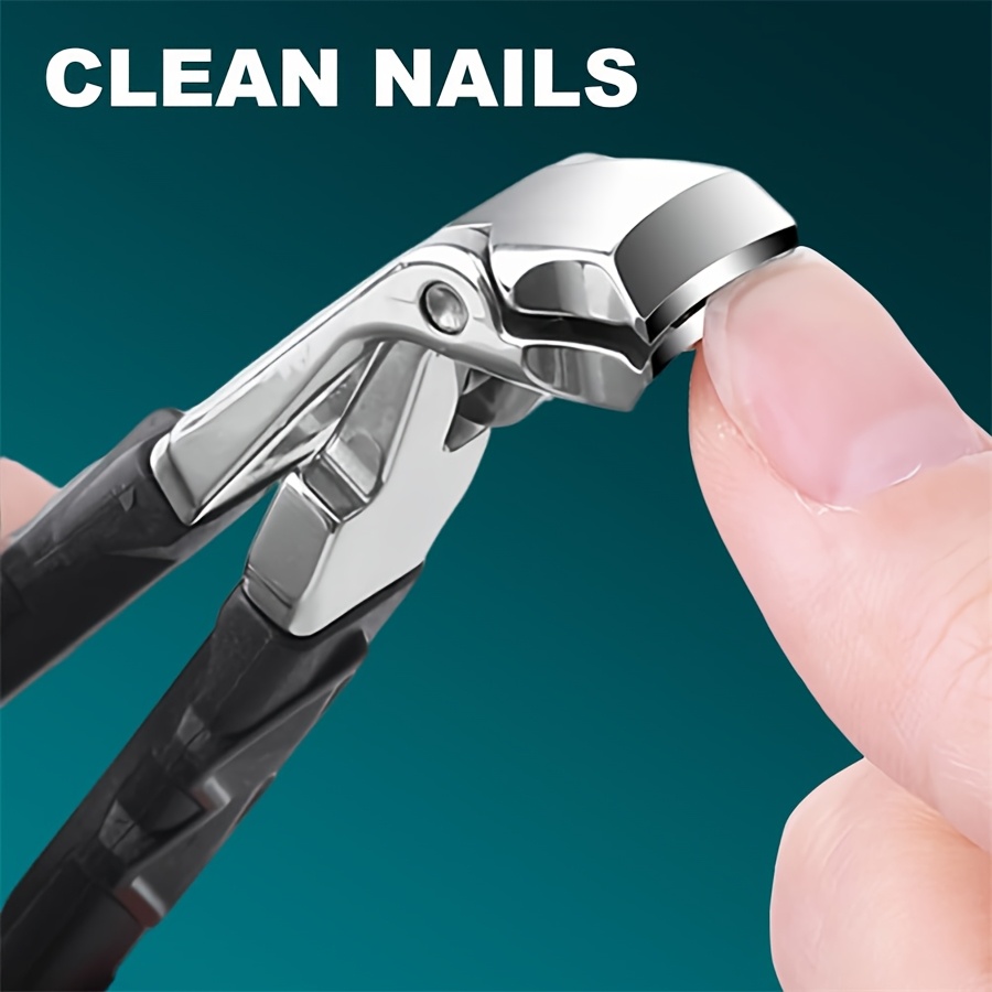 Coupe-ongle ergonomique en acier inoxydable – Image 4