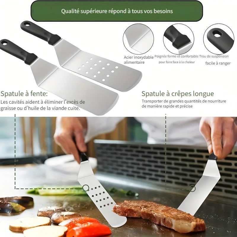 Kit de 34 outils de barbecue – Image 9