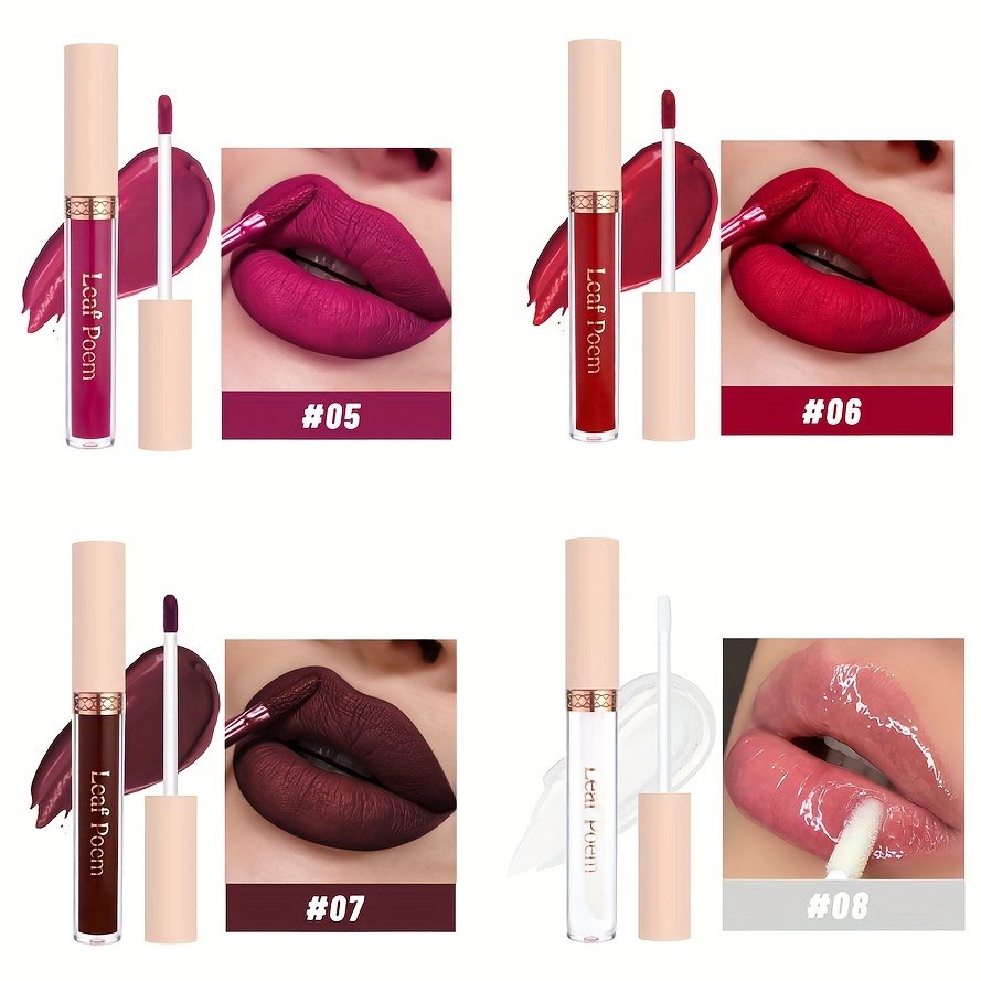8 rouges à lèvres liquides mat & longue durée avec squalane végétal – Image 10