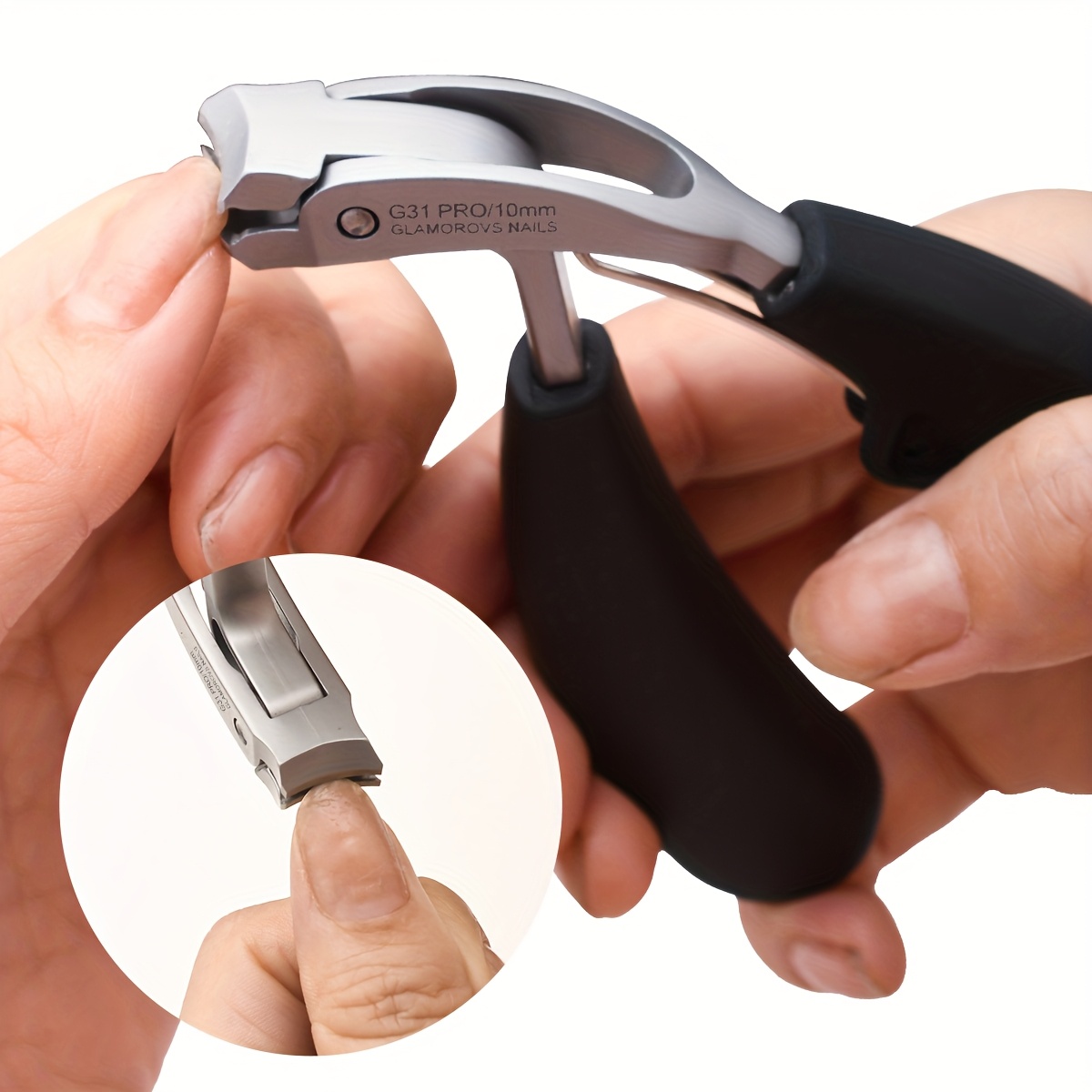Coupe-ongle professionnel avec lame en acier inoxydable – Image 8