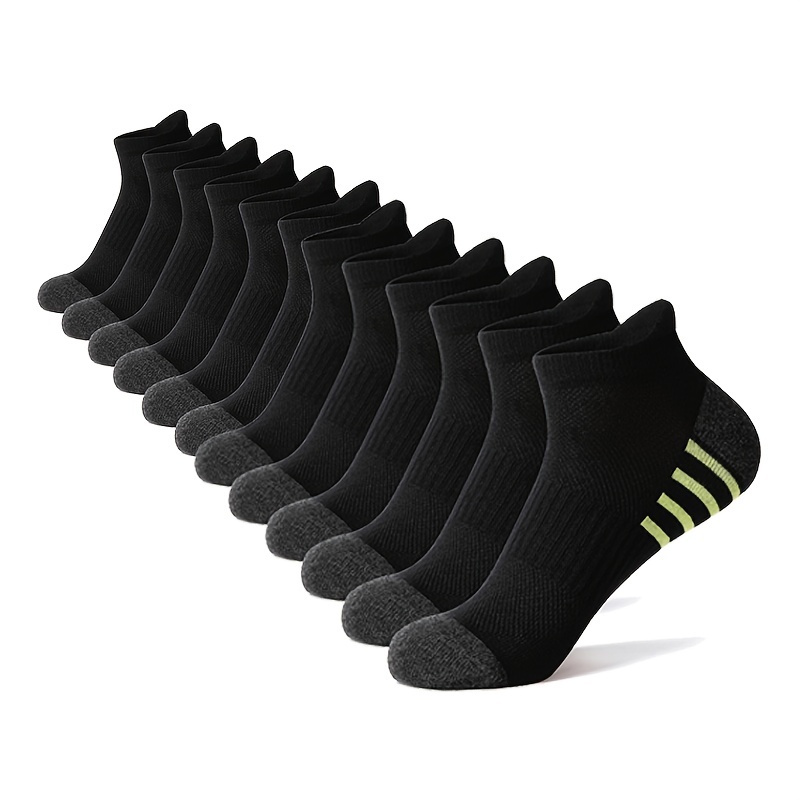 12 paires de chaussettes de sport rayées – Image 3