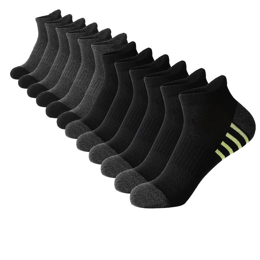 12 paires de chaussettes de sport rayées – Image 11