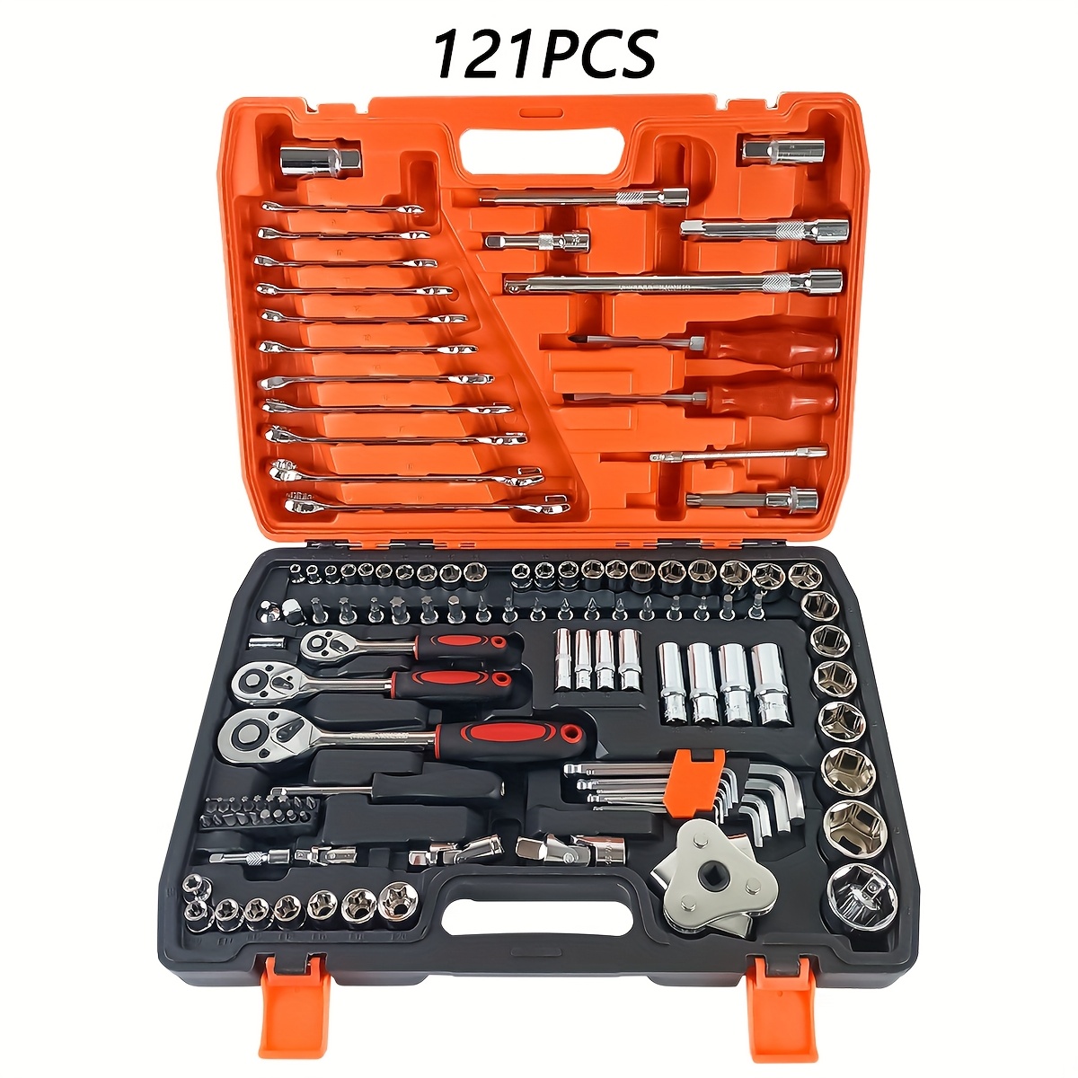 Caisse à outils de 53, 121, 151, 216 pièces – Image 8