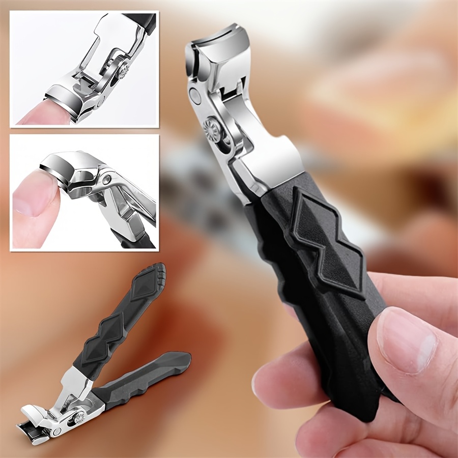 Coupe-ongle ergonomique en acier inoxydable