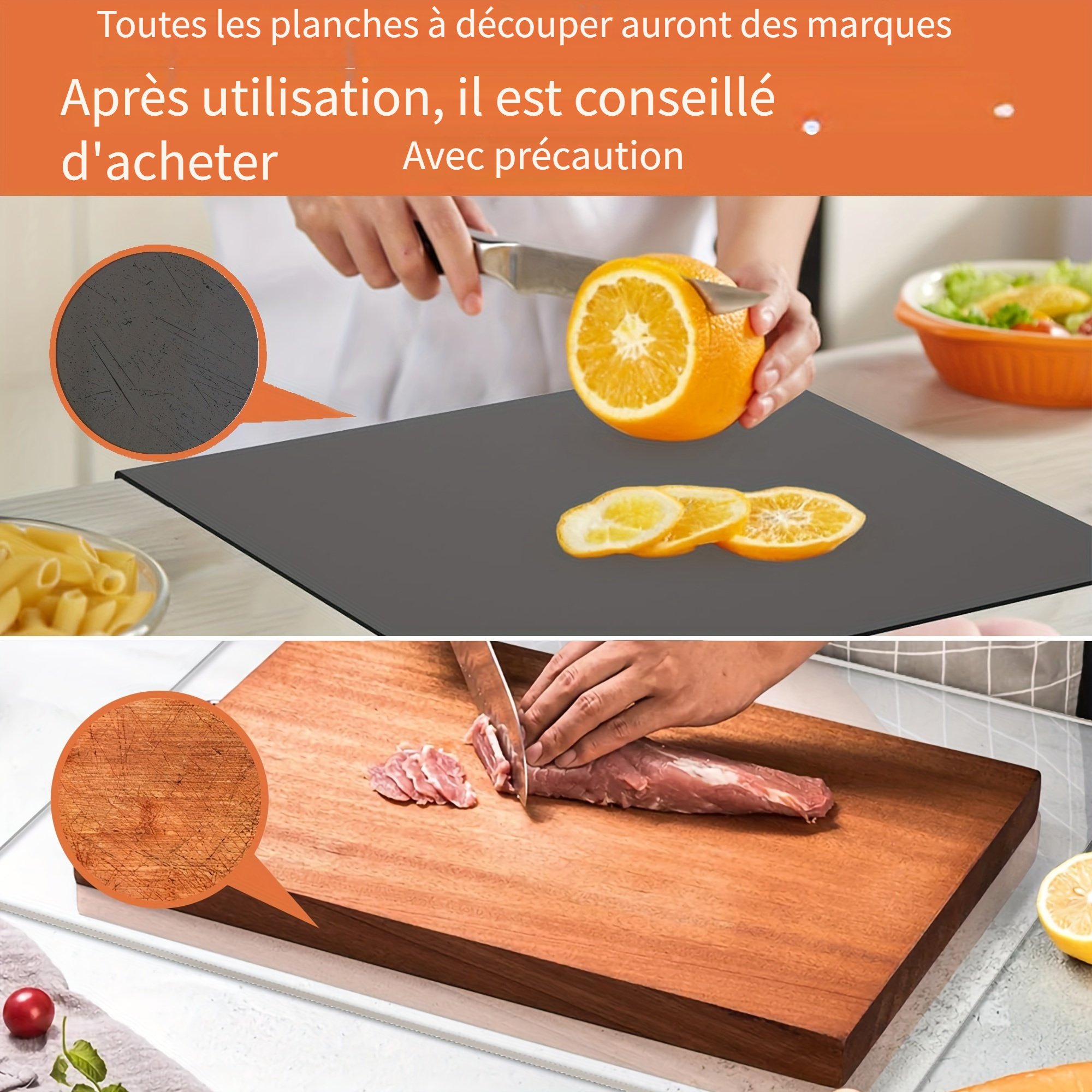 Planche à découper en acrylique – Image 9