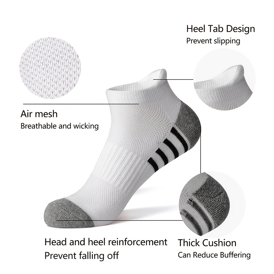 12 paires de chaussettes de sport rayées – Image 2