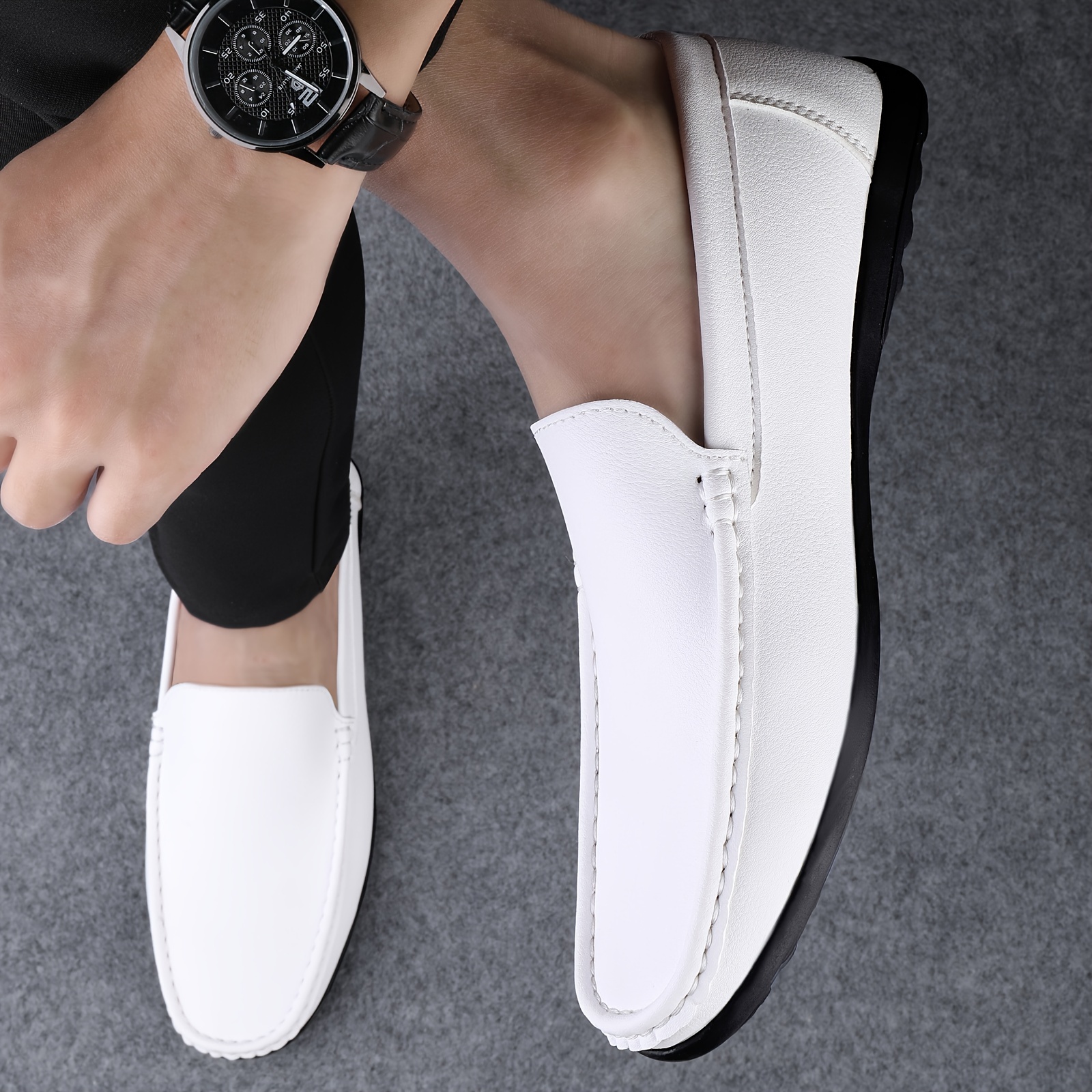 Chaussures mocassins confortables à enfiler – Image 8