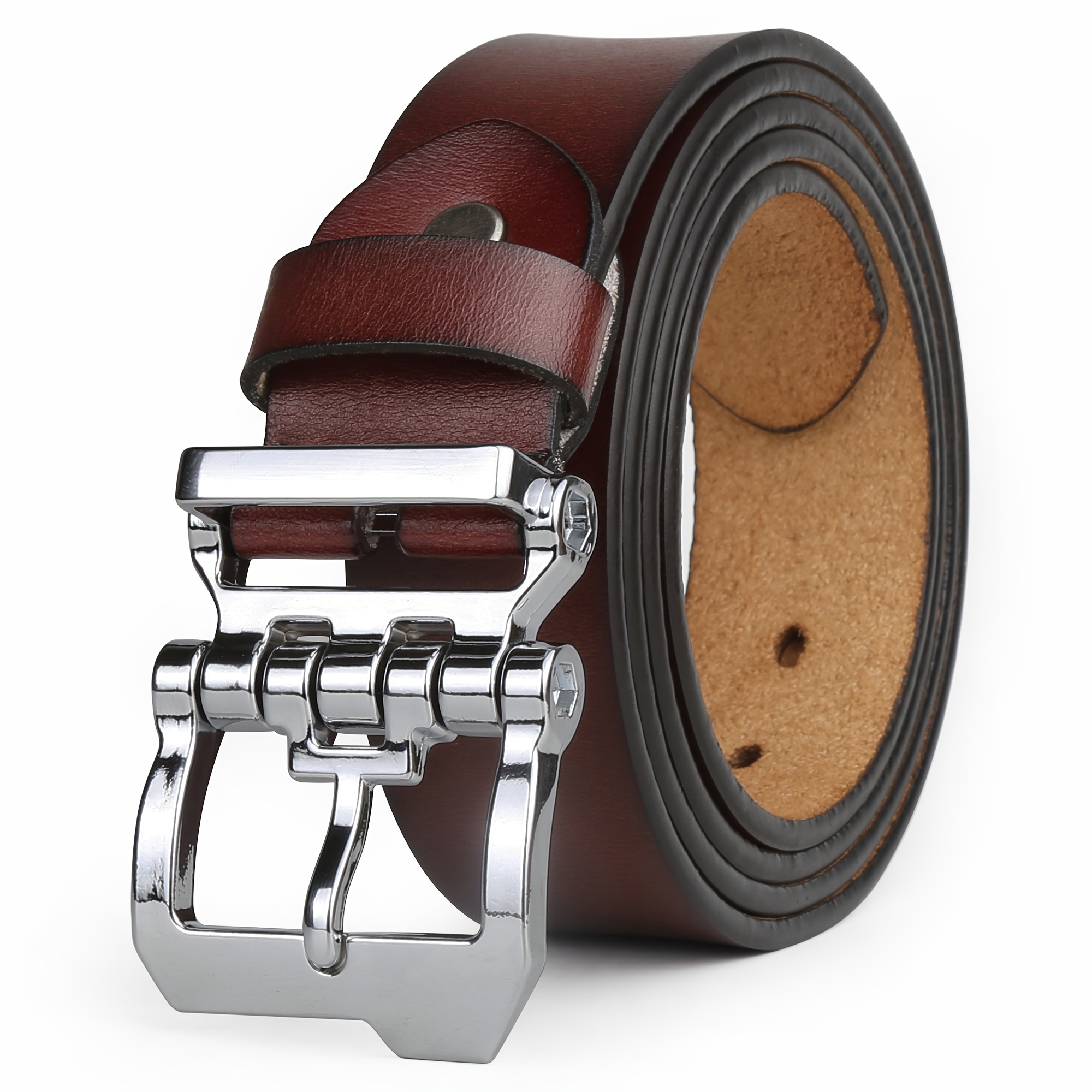 Ceinture en cuir de vache avec boucle en alliage – Image 10