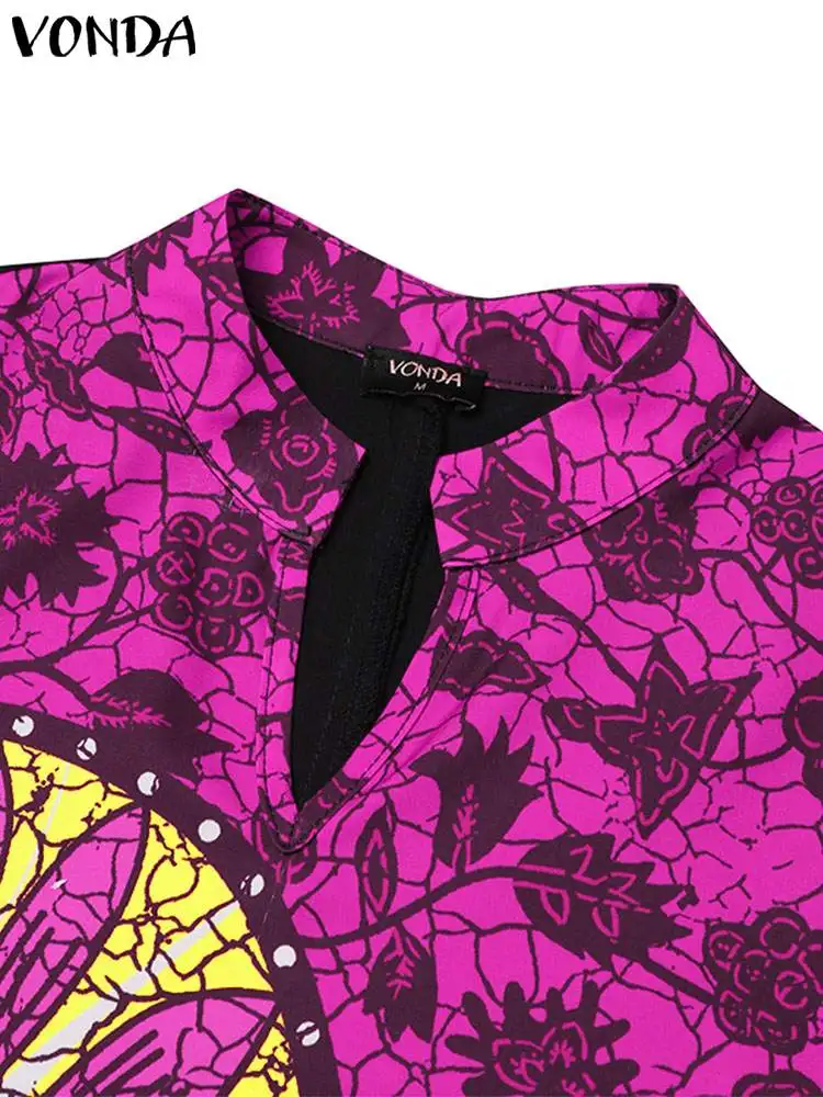 Robe africaine à manches longues bouffantes – Image 5