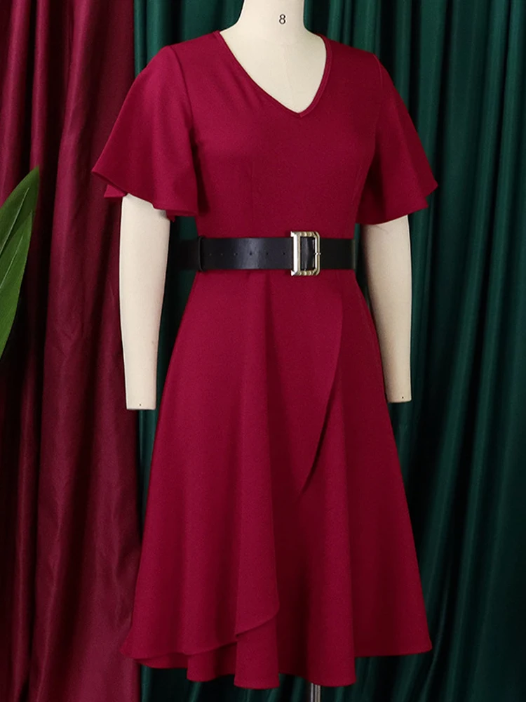 Robe moulante à manches courtes – Image 3