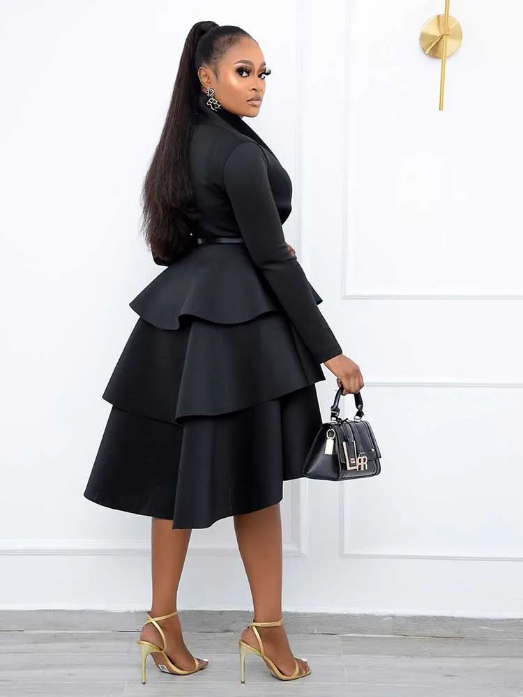 Robe sexy & élégante à manches longues – Image 3