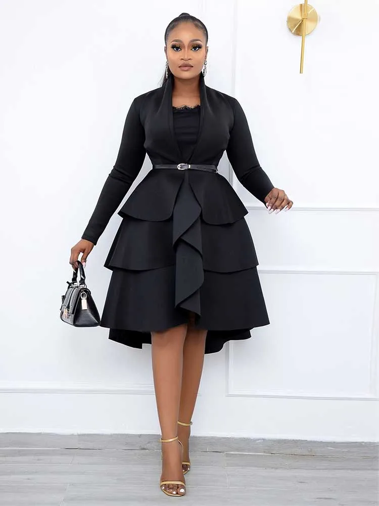 Robe sexy & élégante à manches longues – Image 4