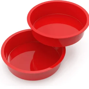 Moule à gâteau rond en silicone antiadhésif