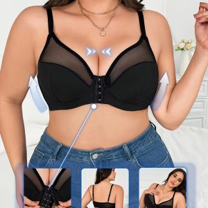 Soutien gorge en maille en acier rassemble jusqu'à soutenir & prévenir l'affaissement des épaules