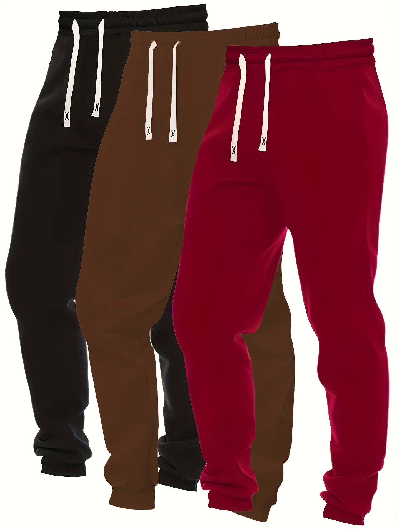 Jogging style sportif décontracté à élasticité moyenne – Image 4