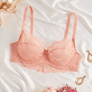 Soutien gorge sexy en dentelle avec armature & sans rembourrage