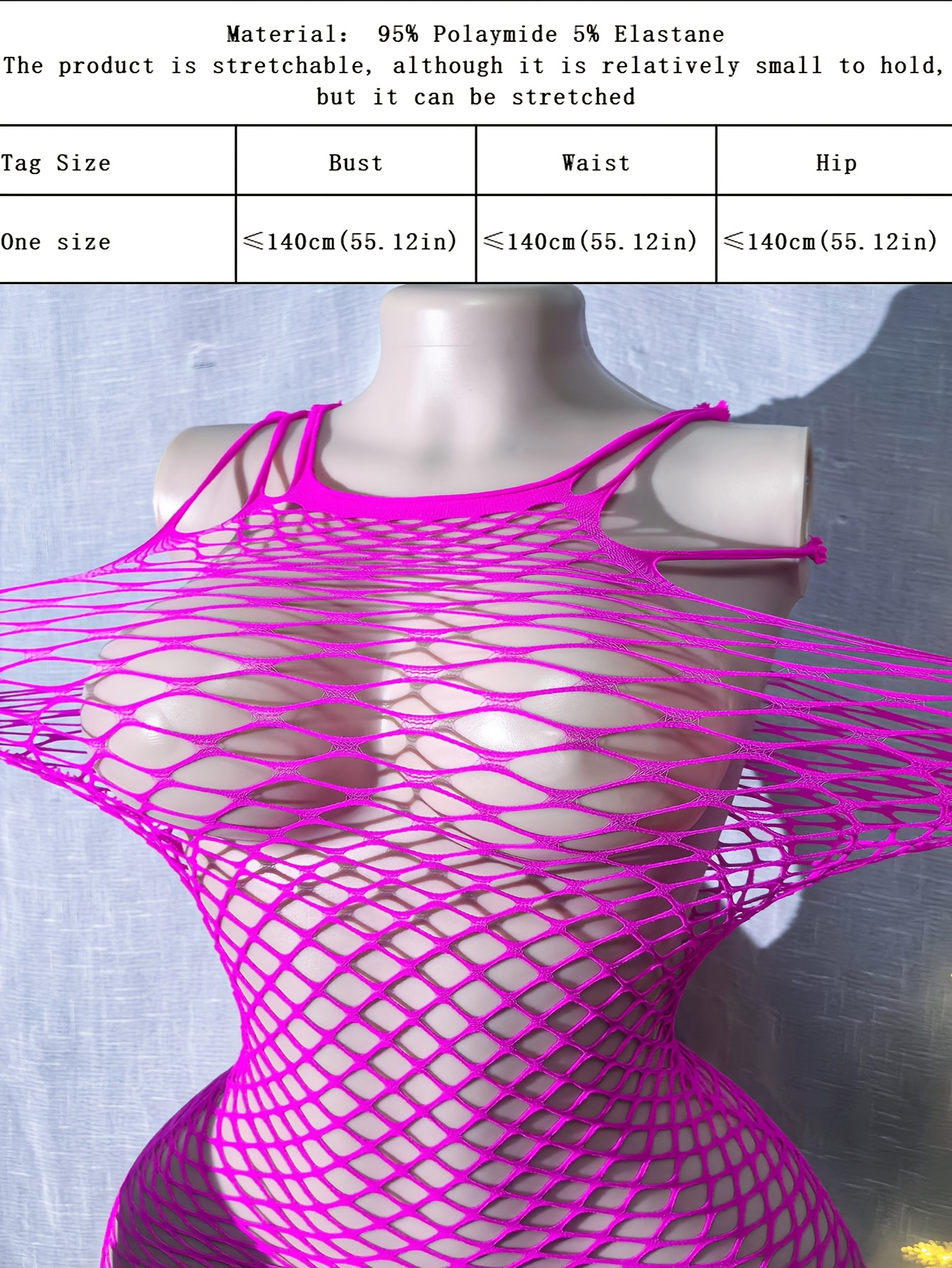 Robe sexy moulante en résille extensible et transparent avec design ajouré sans manches à col halter – Image 4