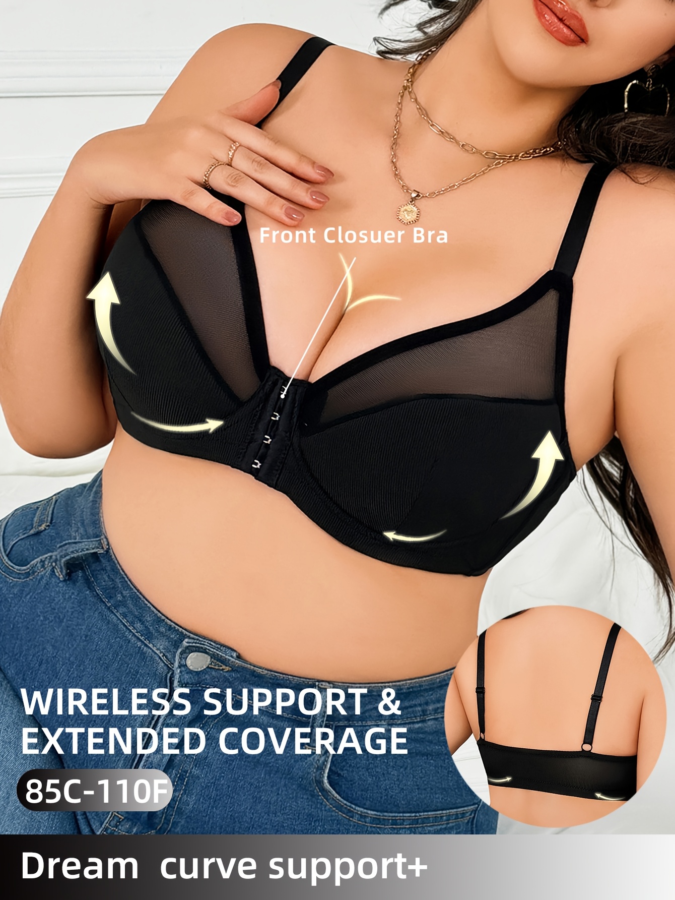 Soutien gorge avec armatures en maille – Image 6