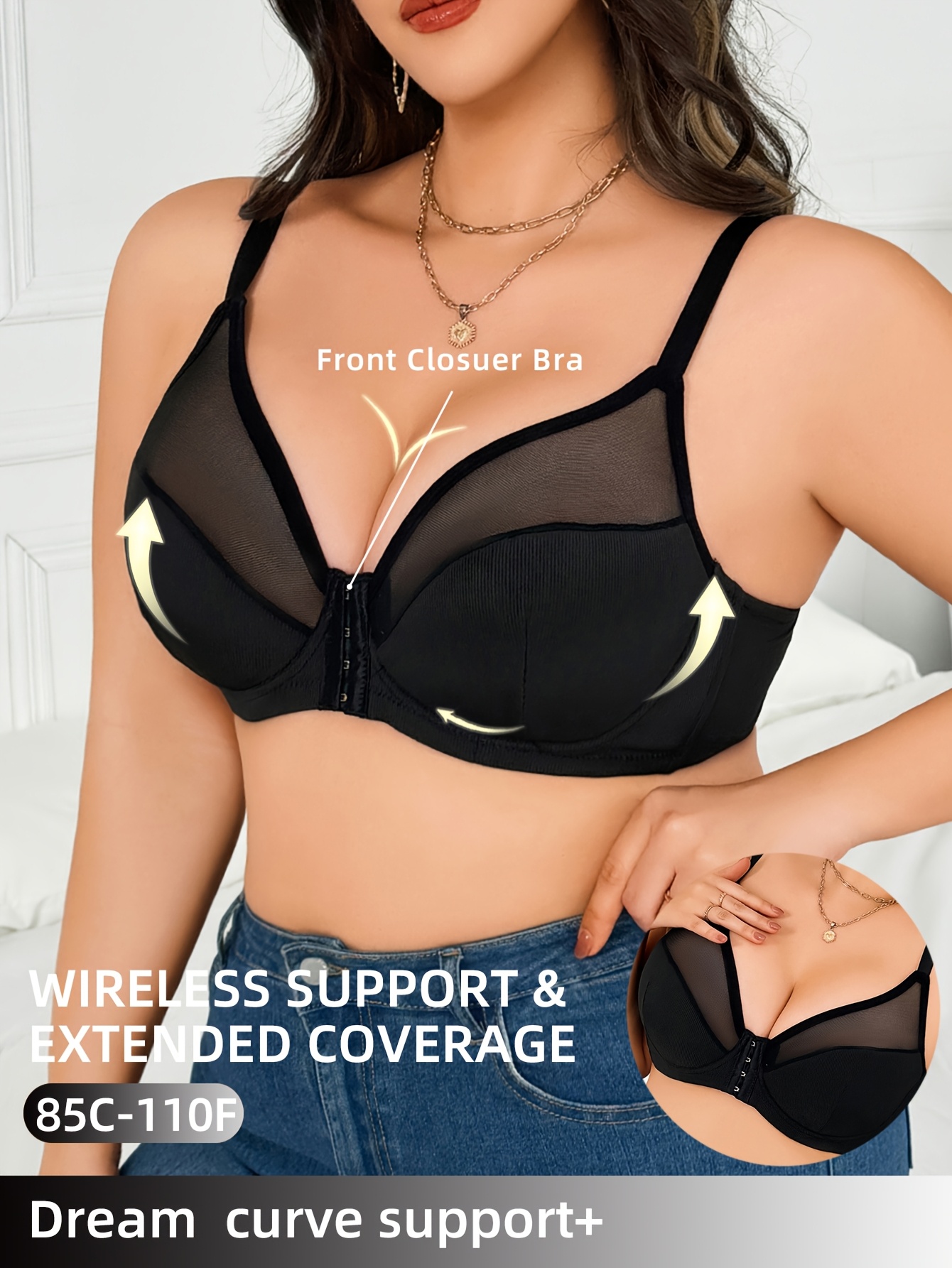 Soutien gorge avec armatures en maille – Image 7