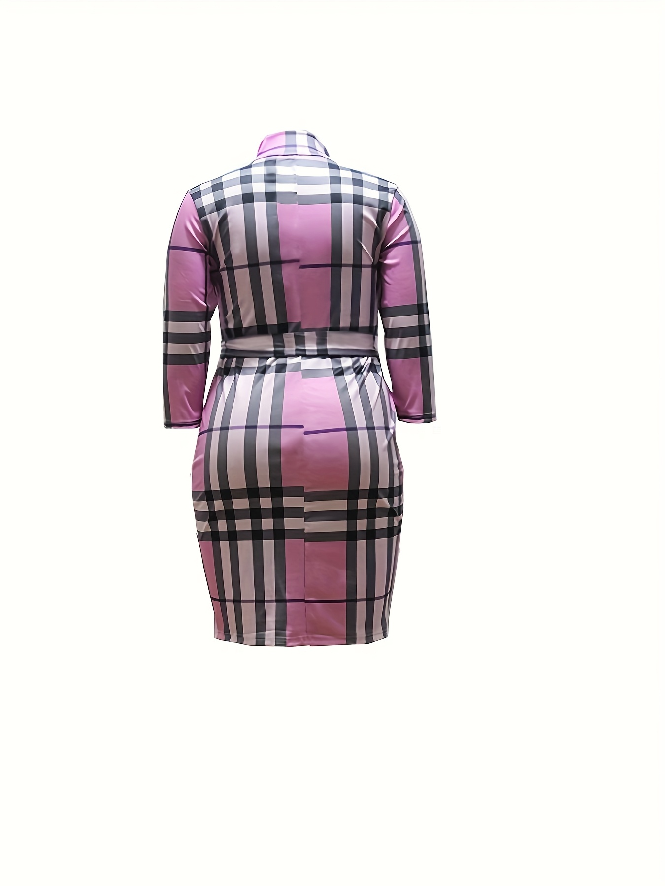 Robe mi-longue à manches longues – Image 4