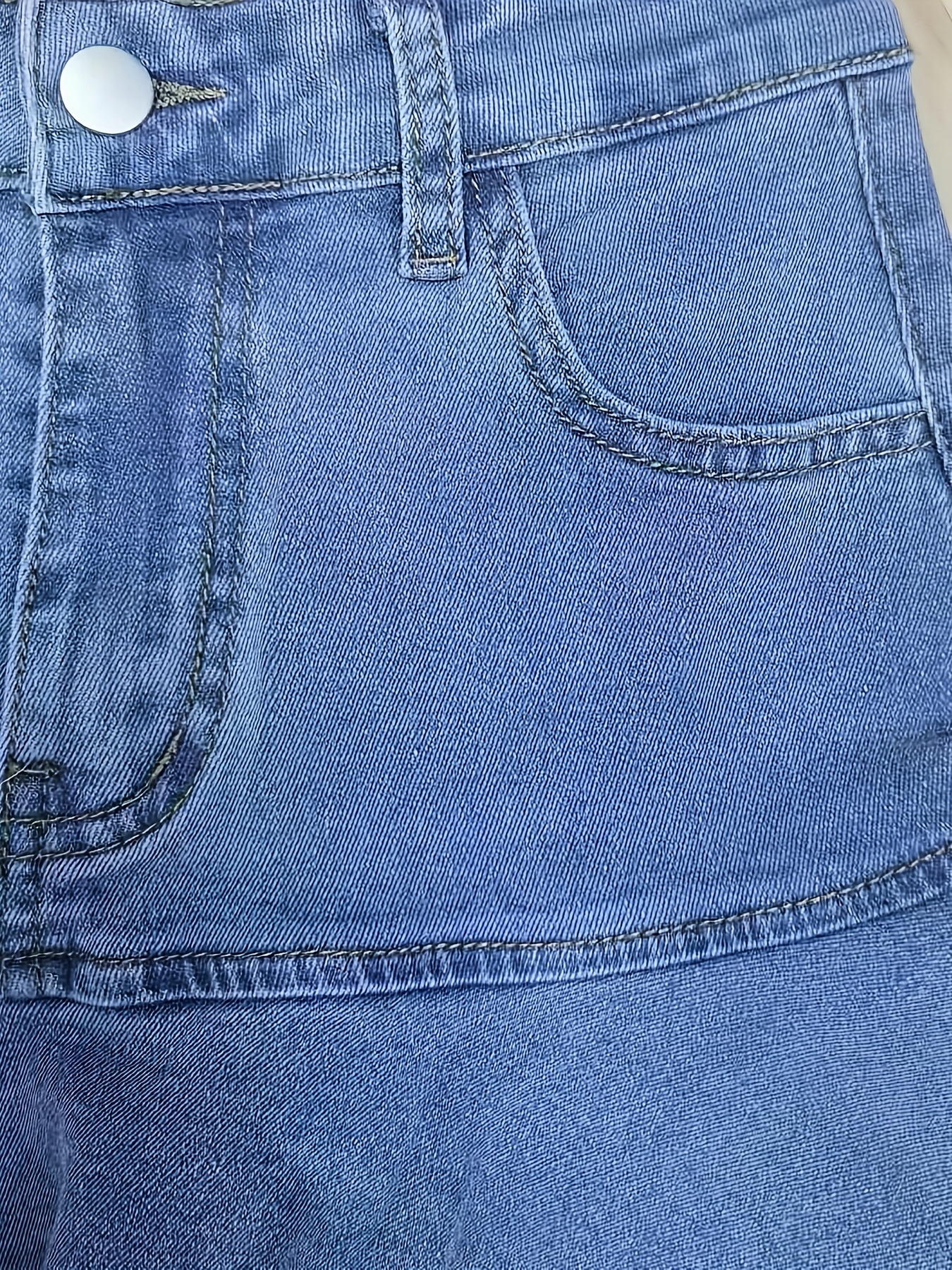 Jupe courte demi-élastique à volants – Image 6