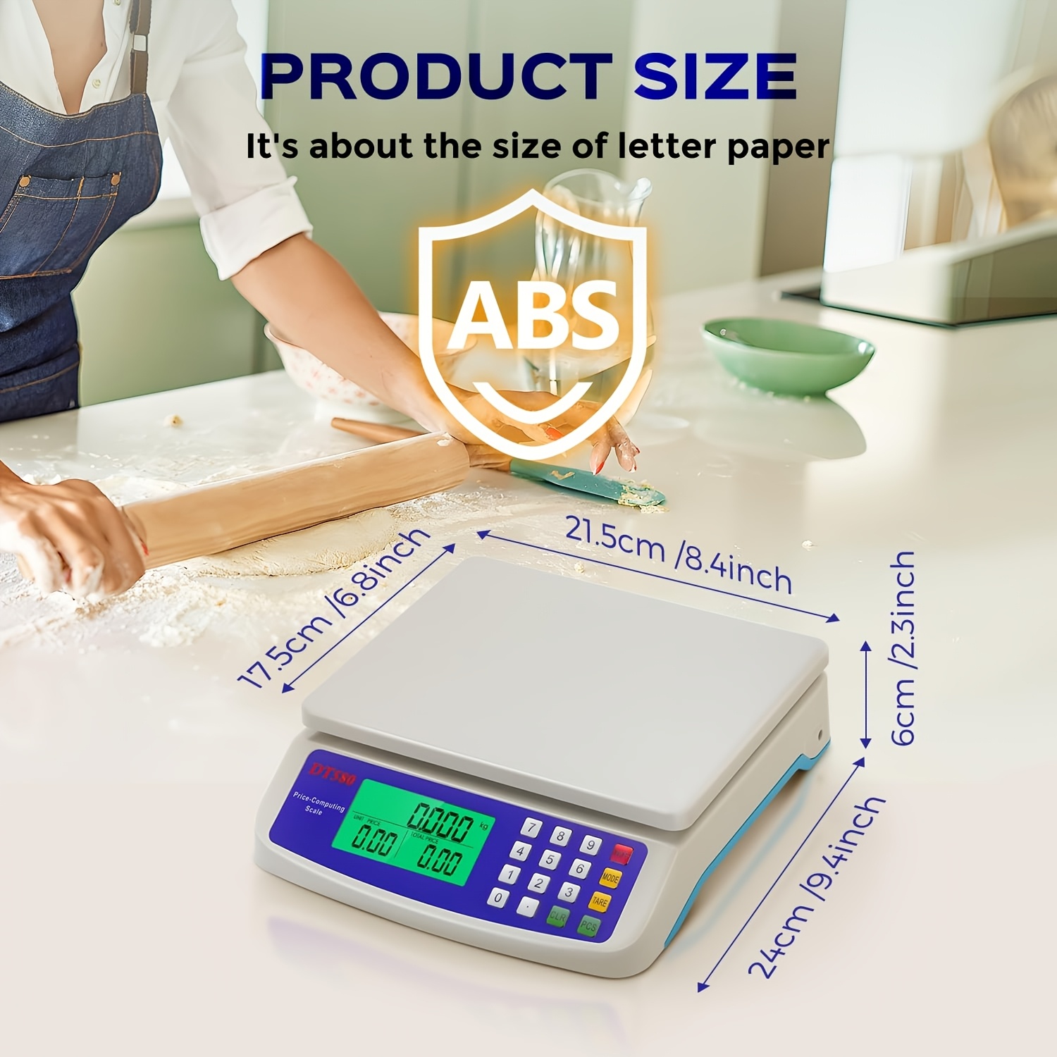 Balance de cuisine numérique poids max 30 kg – Image 3