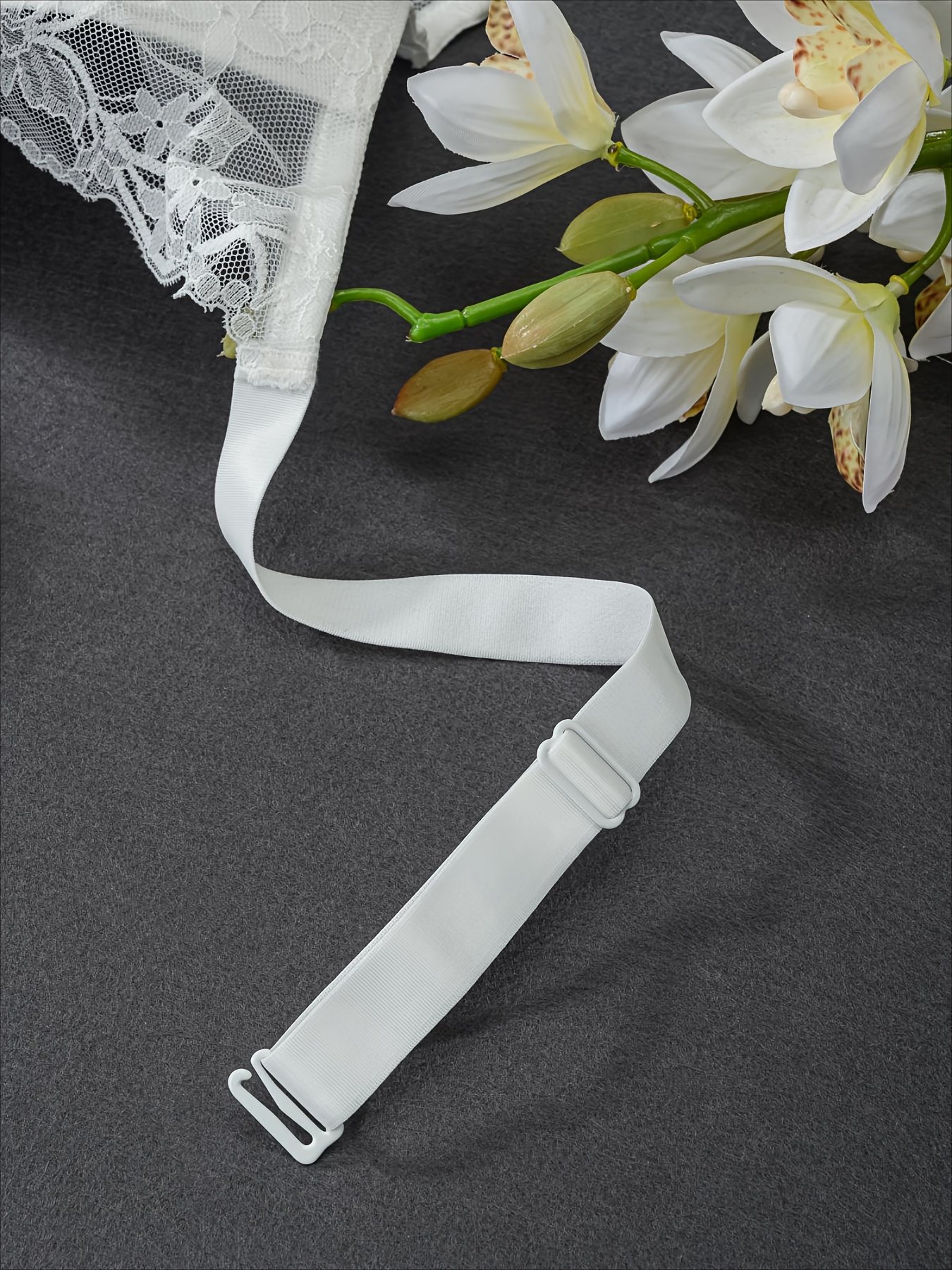 Soutiens gorge à armature en dentelle élégante avec coussinets non amovibles & design floral – Image 9